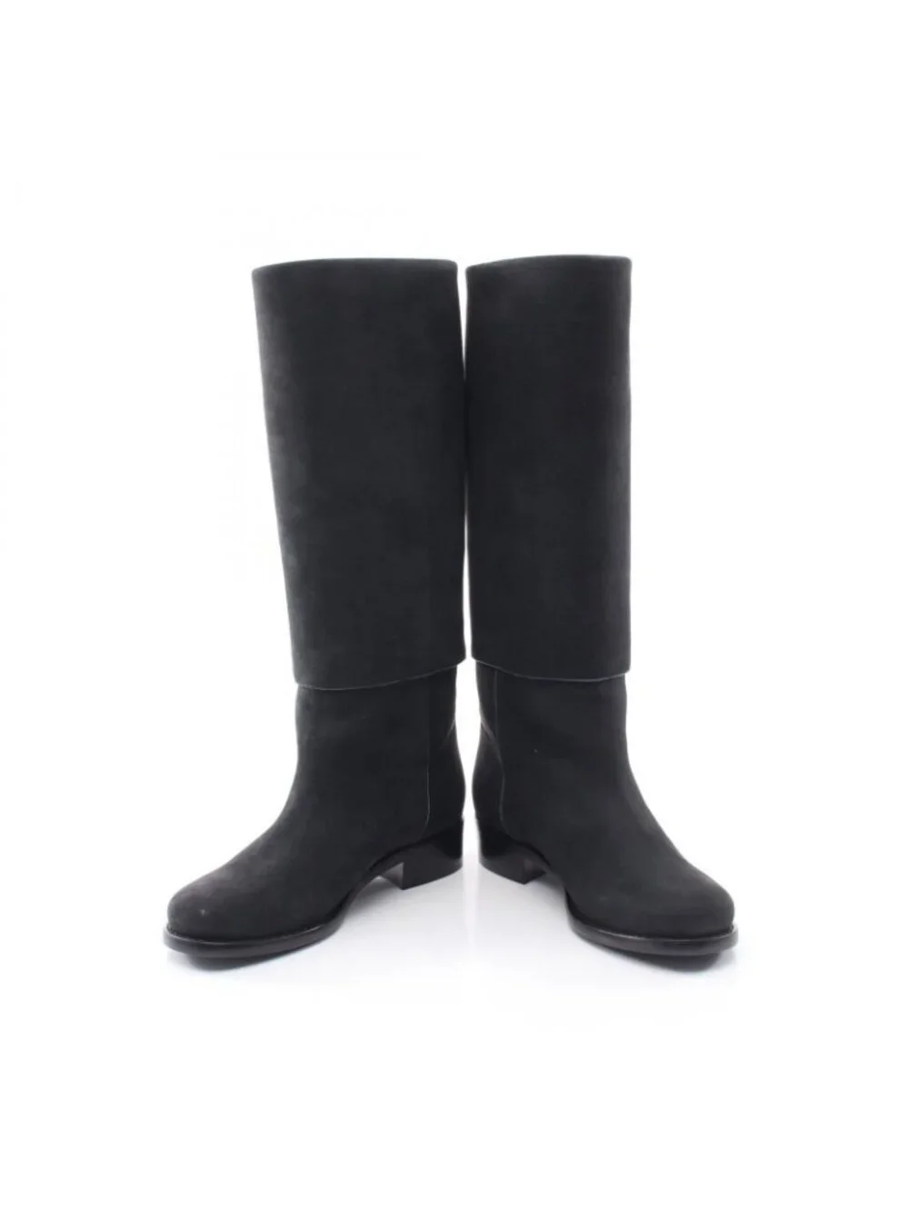 Chanel Boots Long Suede